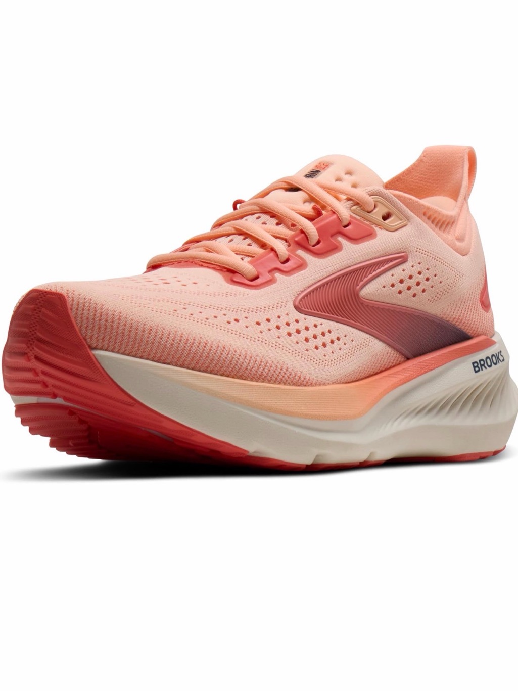 Brooks Glycerin 23 Women's Running Sneaker Coral/Peach/ Spellbound Size 5